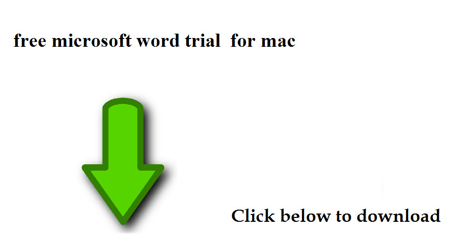 microsoft word for mac trial
